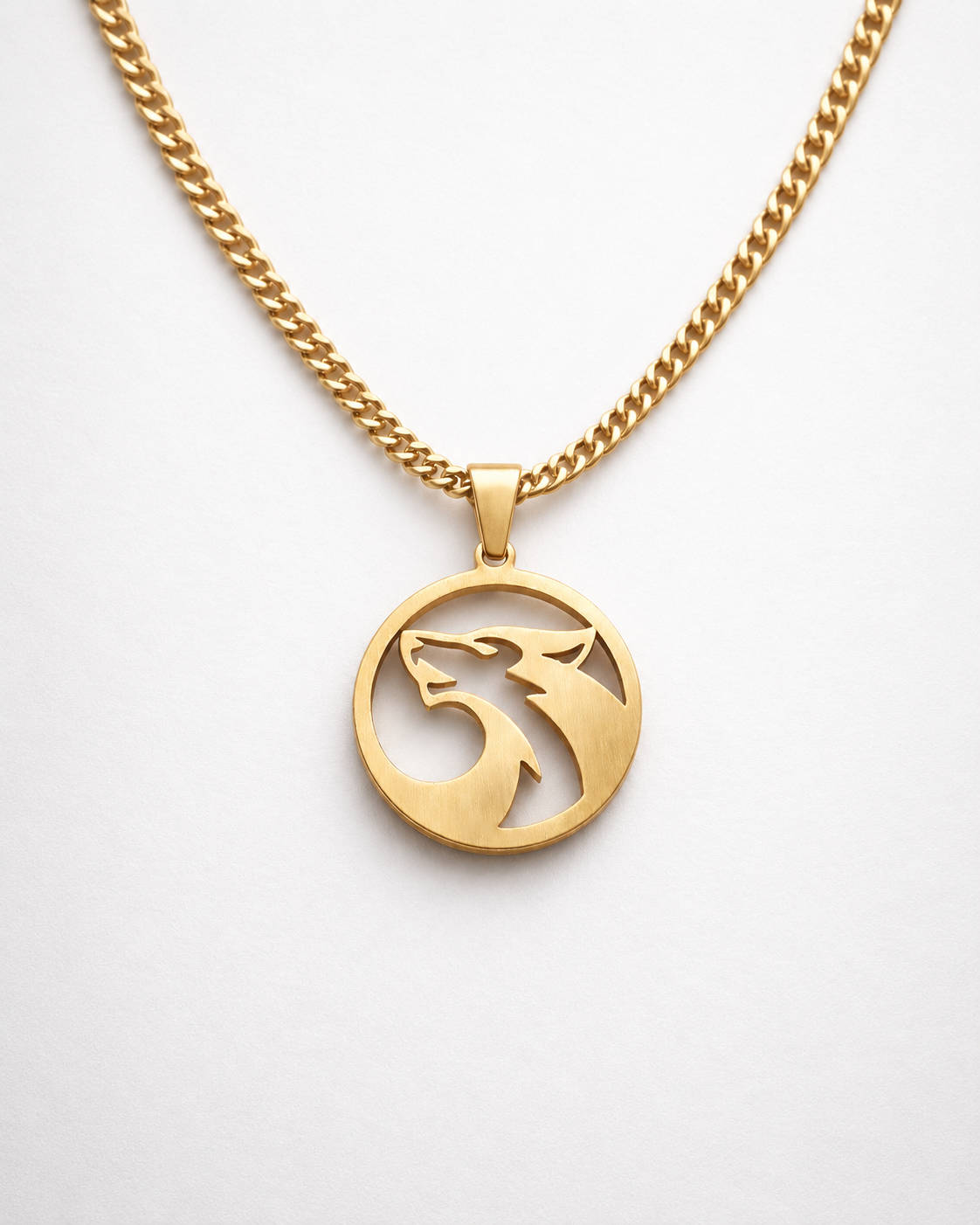 Titan Wolf Necklace
