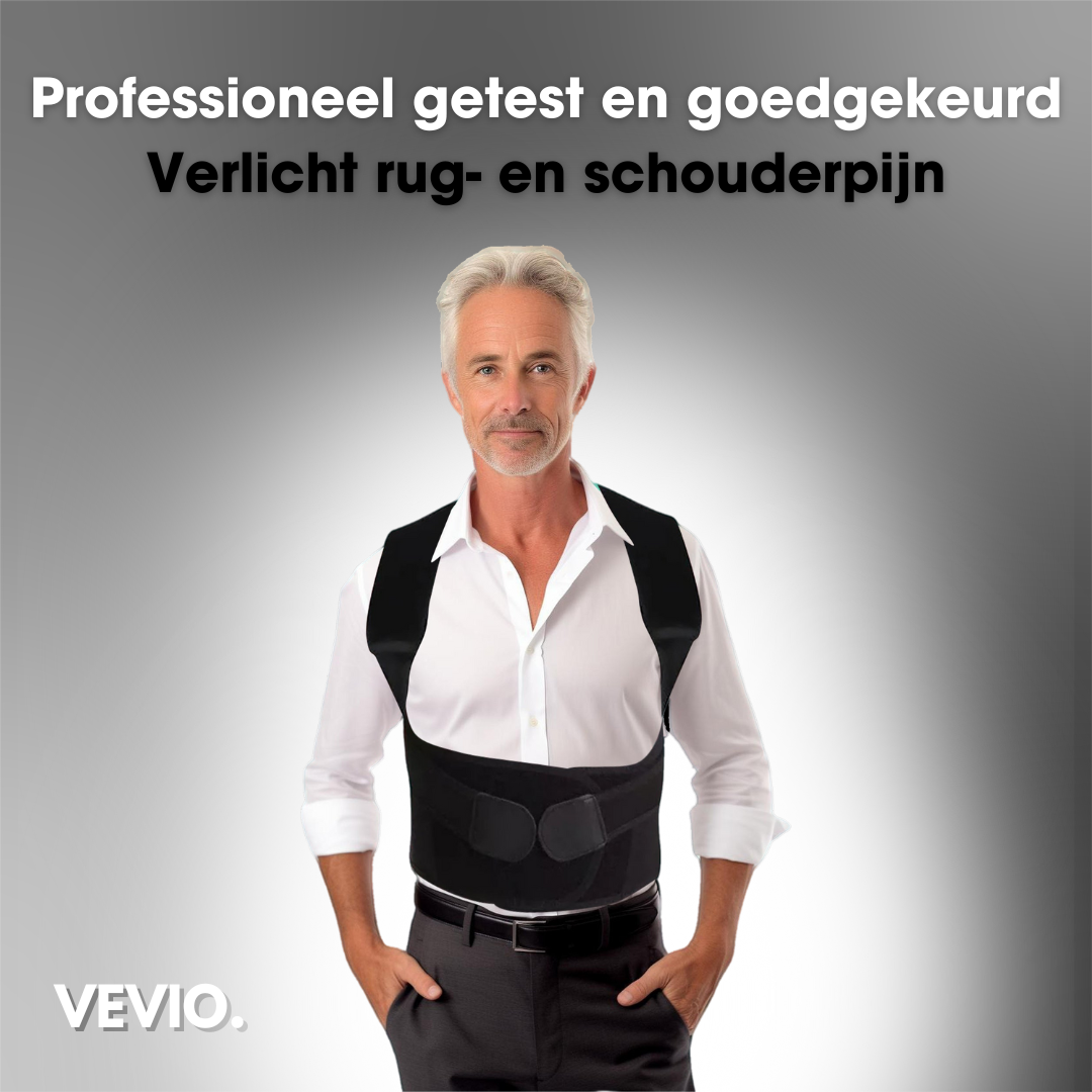 VEVIO PRO™ – Instant Pijnverlichting & Houdingboost