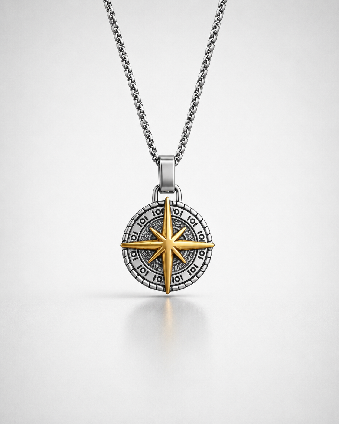 Titan Compass Necklace