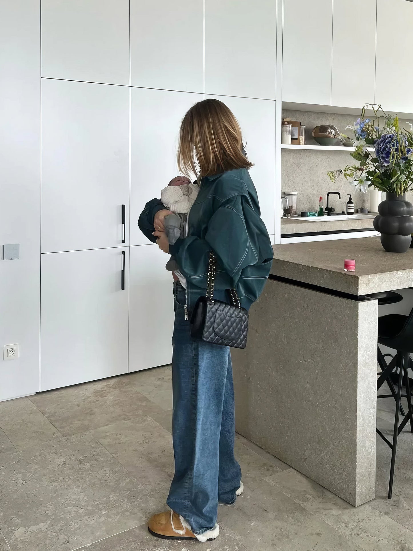 AMY | Oversized Leren Jas