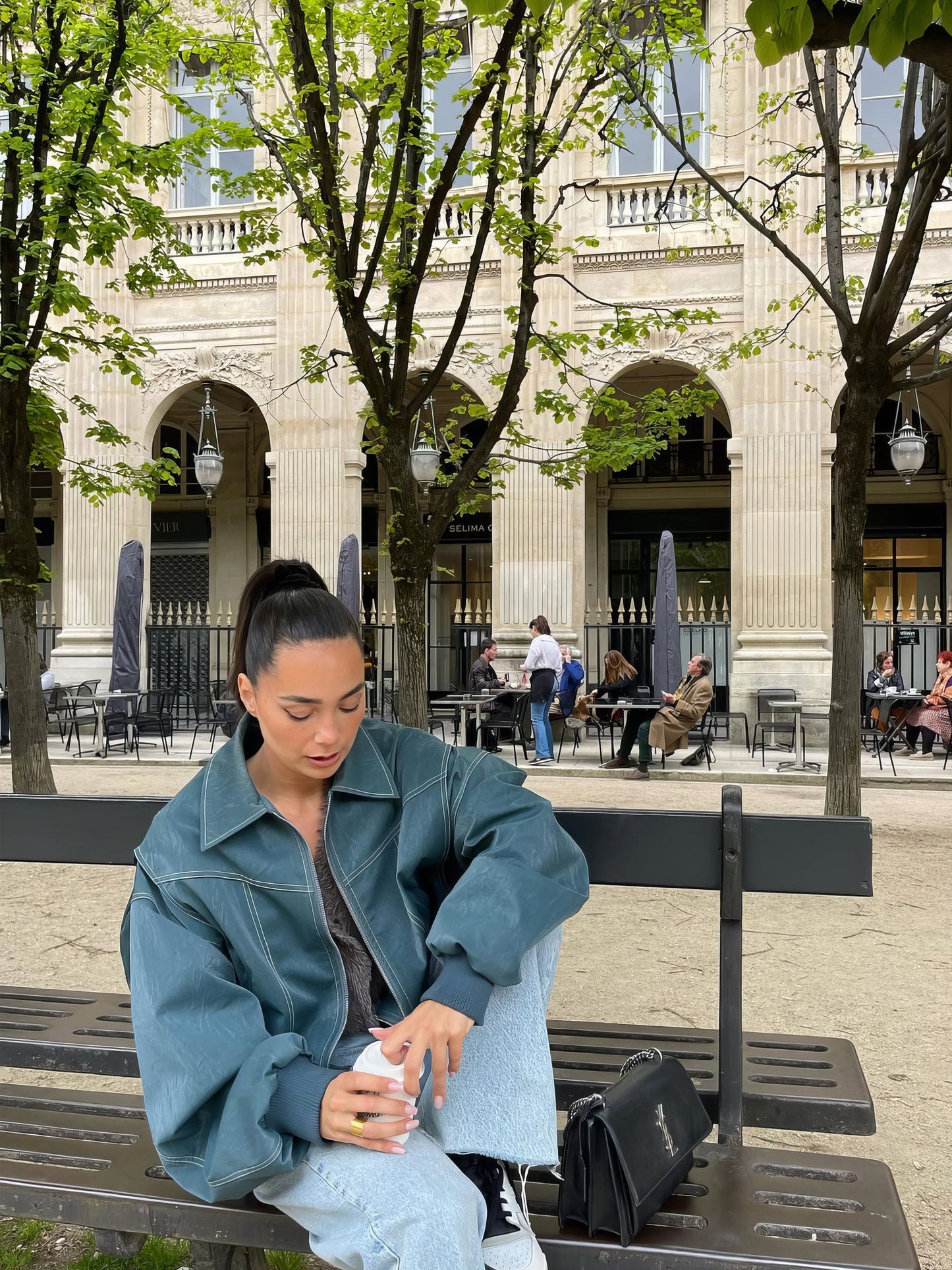 AMY | Oversized Leren Jas