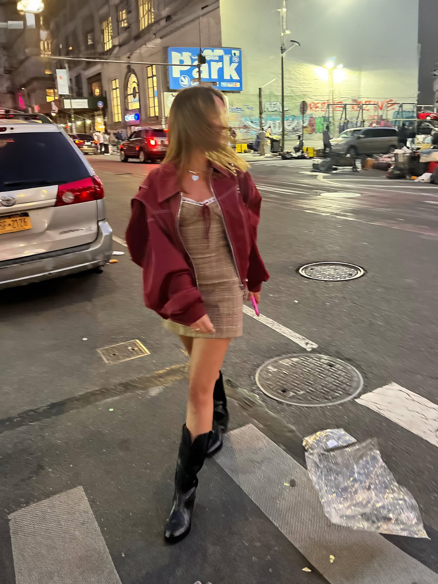 AMY | Oversized Leren Jas
