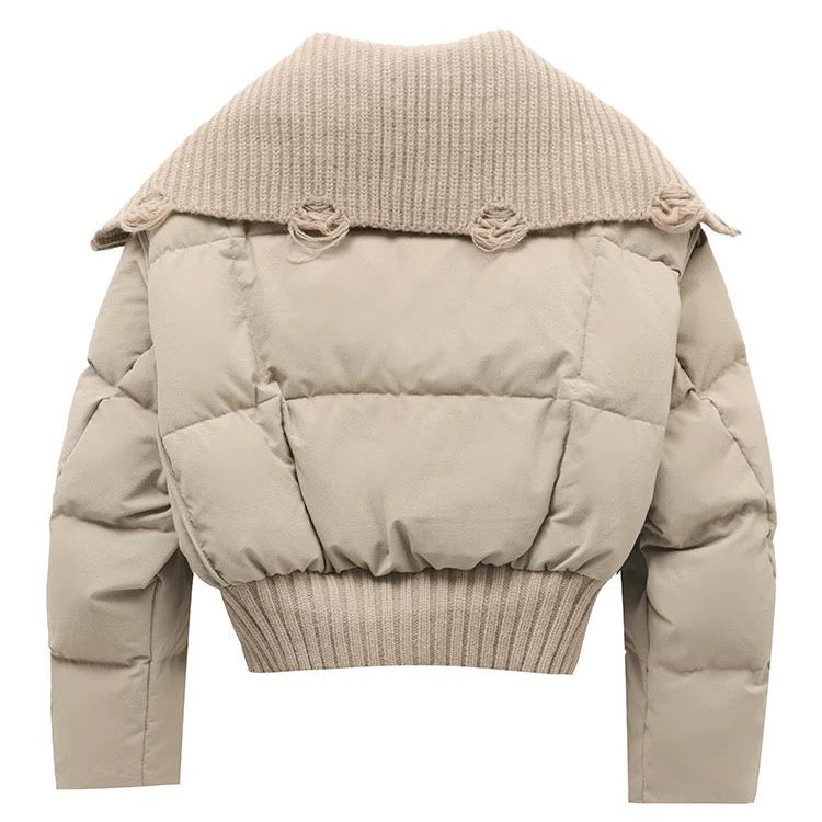 Luxe Cropped Pufferjack