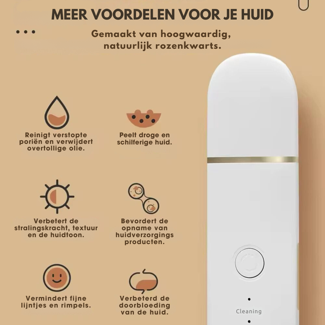 GlowUp™ Diepe Poriënreiniger - Voor een Gladde en Zachte Huid