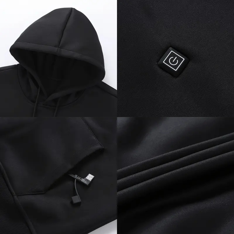 VEVIO™ Verwarmde Hoodie - Blijf Warm, Waar Je Ook Gaat