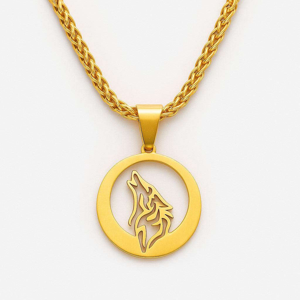 Titan Wolf Necklace