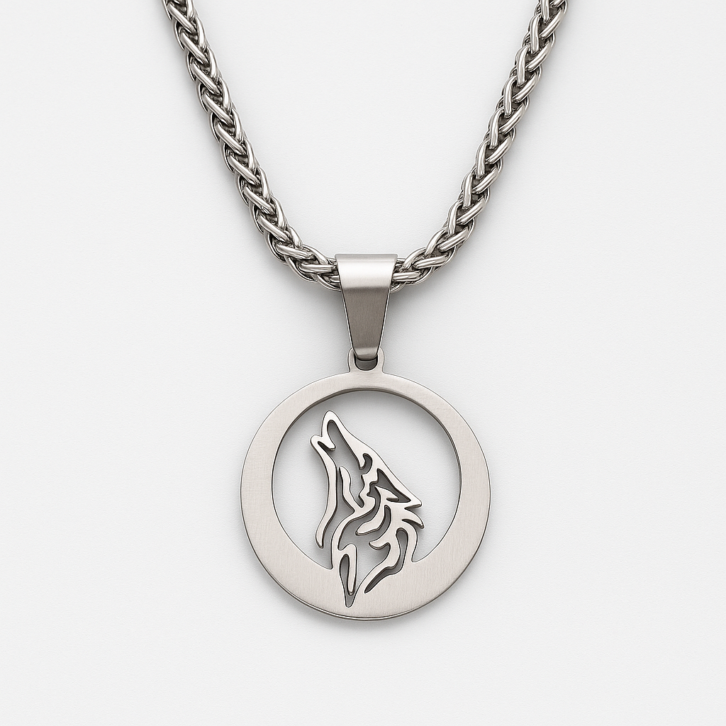Titan Wolf Necklace