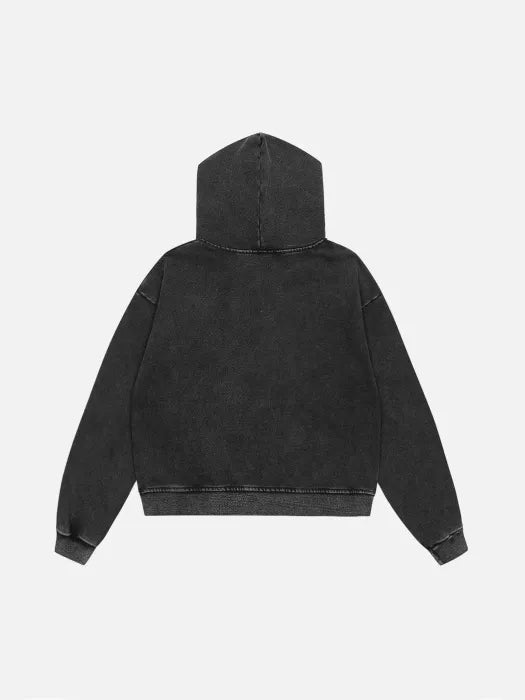 Deluxe Washed Zip-Up Hoodie