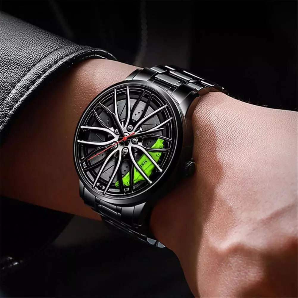WheelTech™ Automatisch Horloge