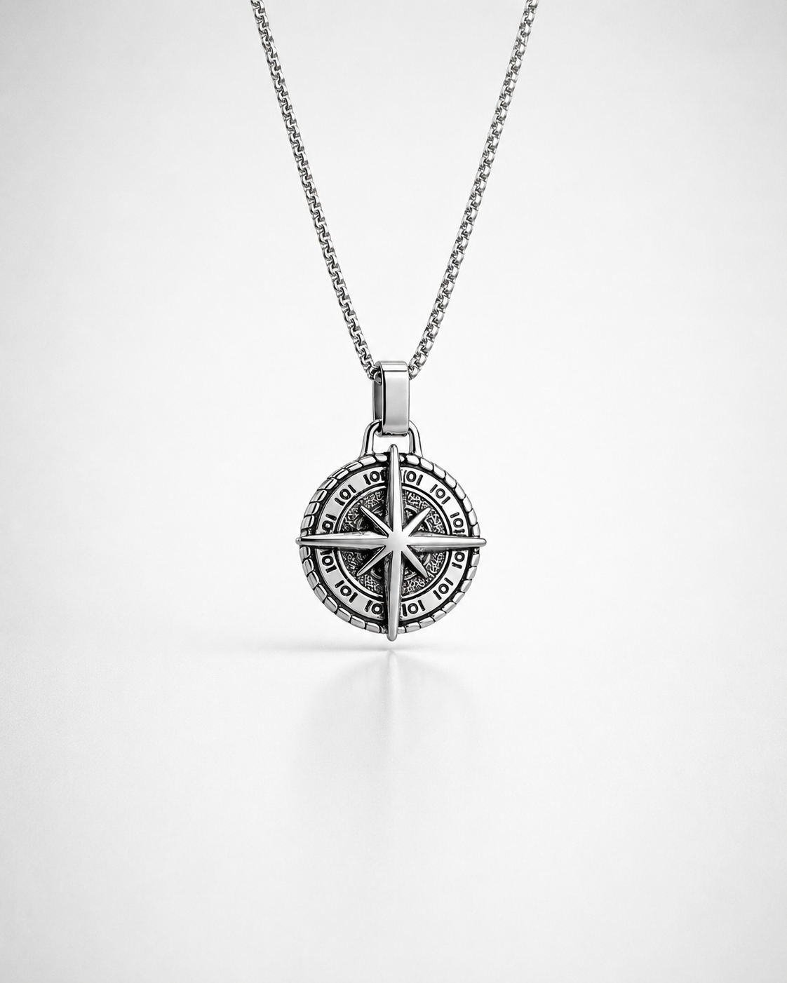 Titan Compass Necklace