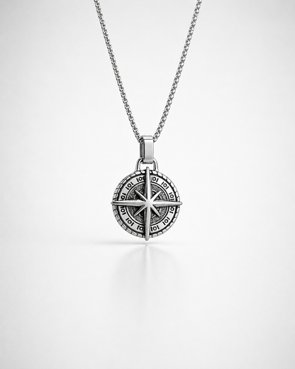 Titan Compass Necklace