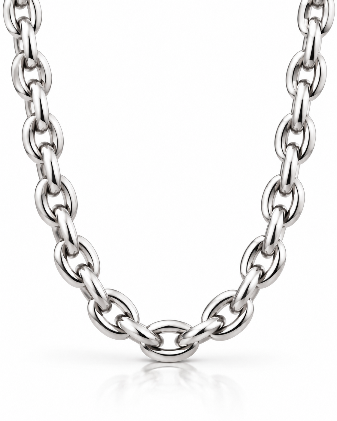 Oval Link Chain 9mm