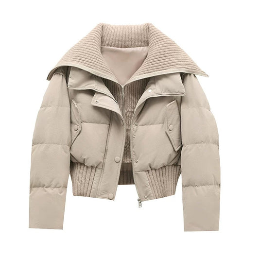 Luxe Cropped Pufferjack