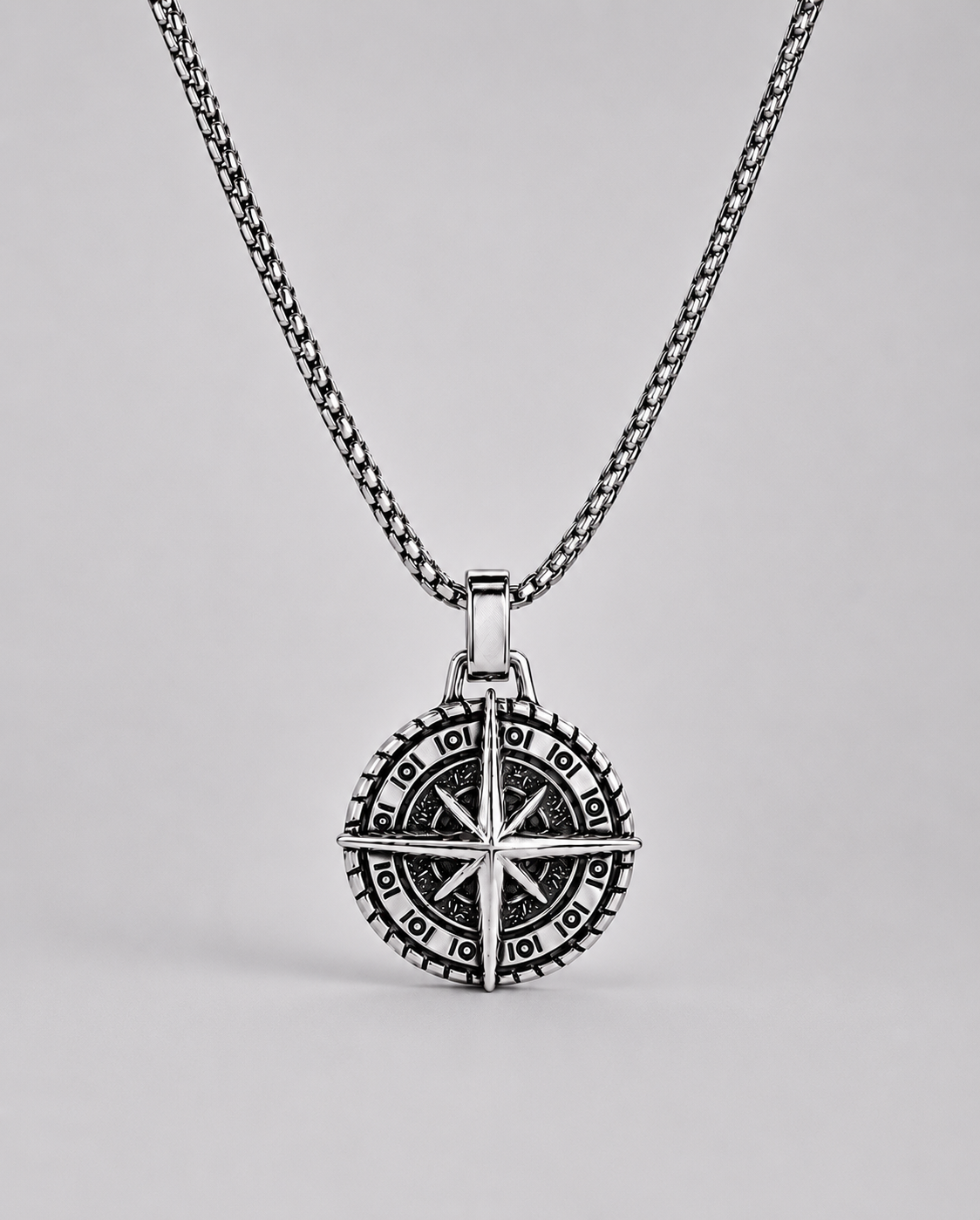 Titan Compass Necklace