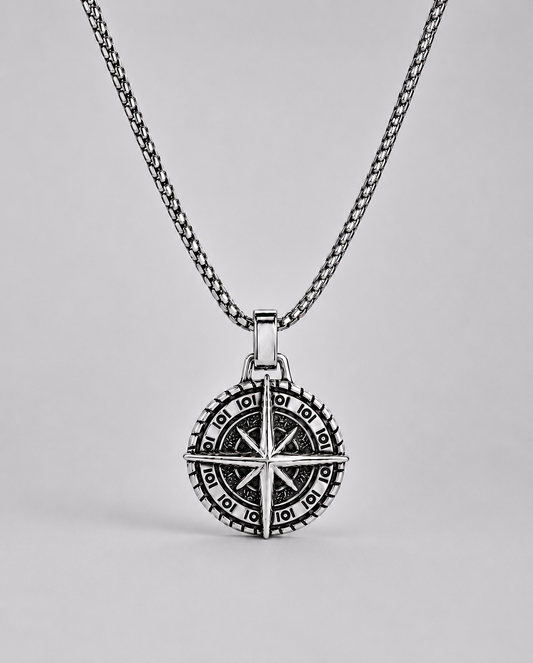 Titan Compass Necklace