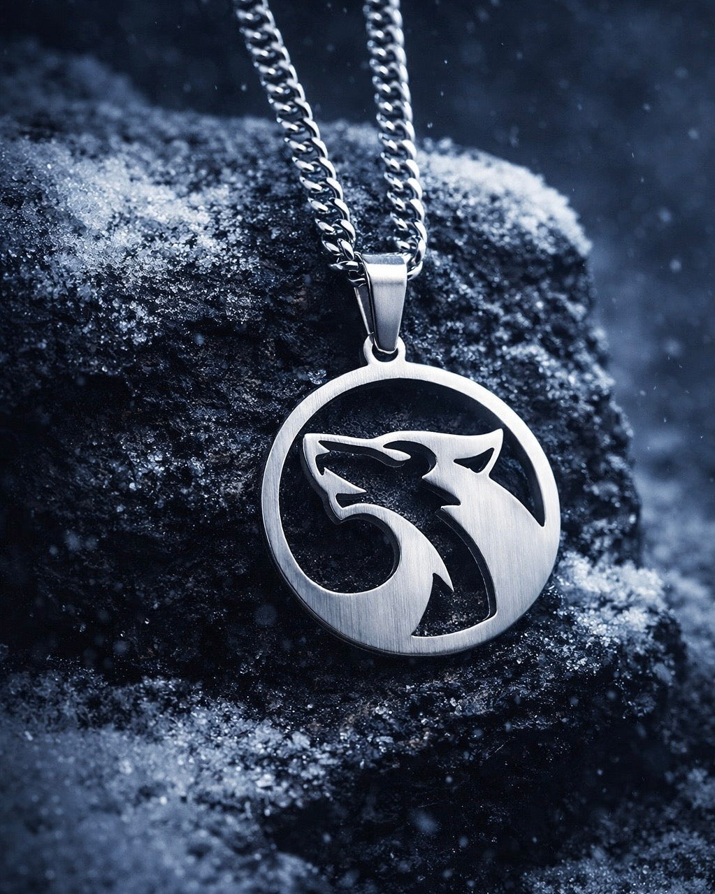 Titan Wolf Necklace