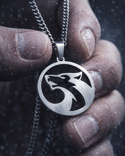 Titan Wolf Necklace