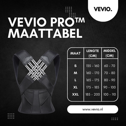 VEVIO PRO™ – Instant Pijnverlichting & Houdingboost