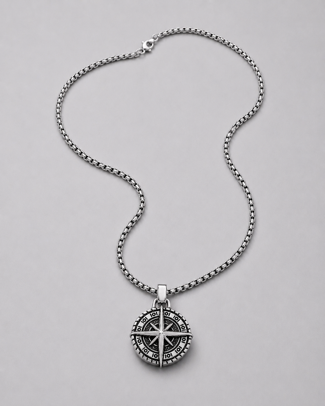 Titan Compass Necklace