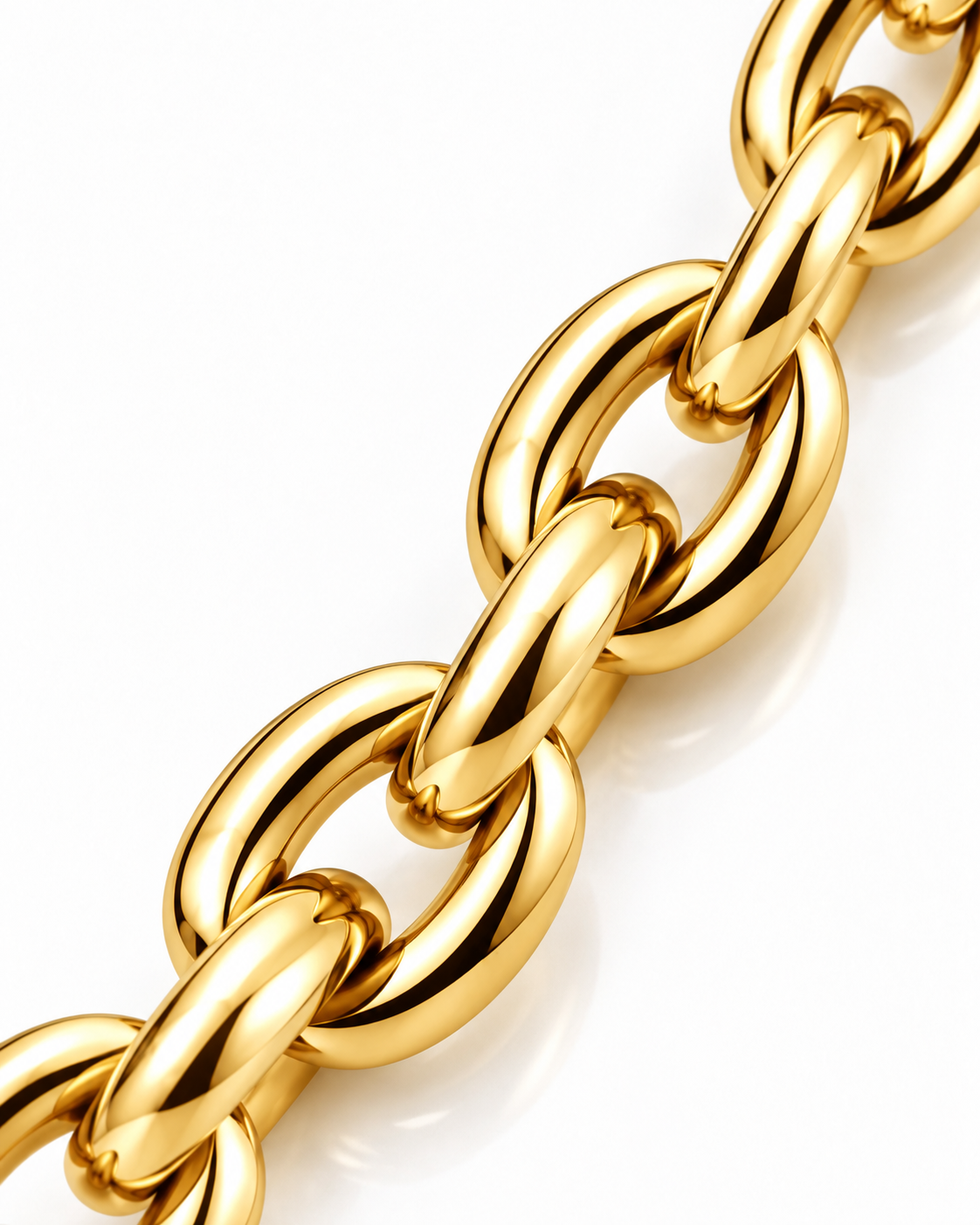 Oval Link Chain 9mm