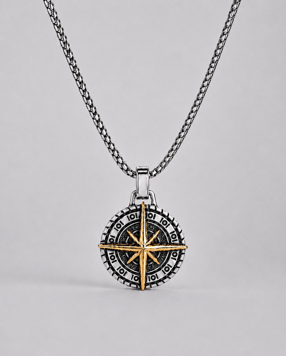 Titan Compass Necklace