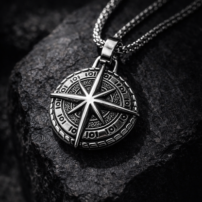 Titan Compass Necklace