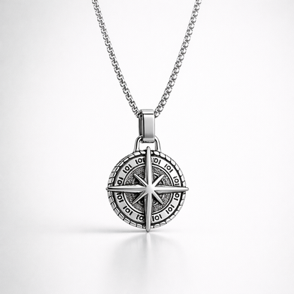 Titan Compass Necklace