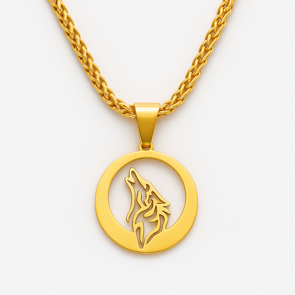 Titan Wolf Necklace