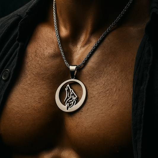 Titan Wolf Necklace